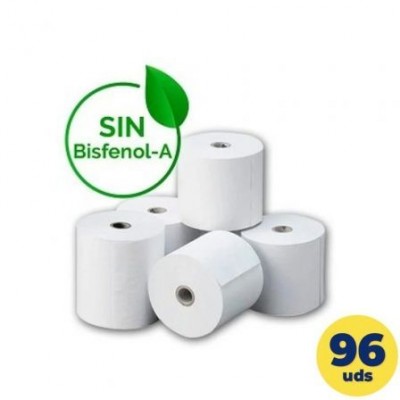 PAPEL TERMICO 80X55 96U BPA
